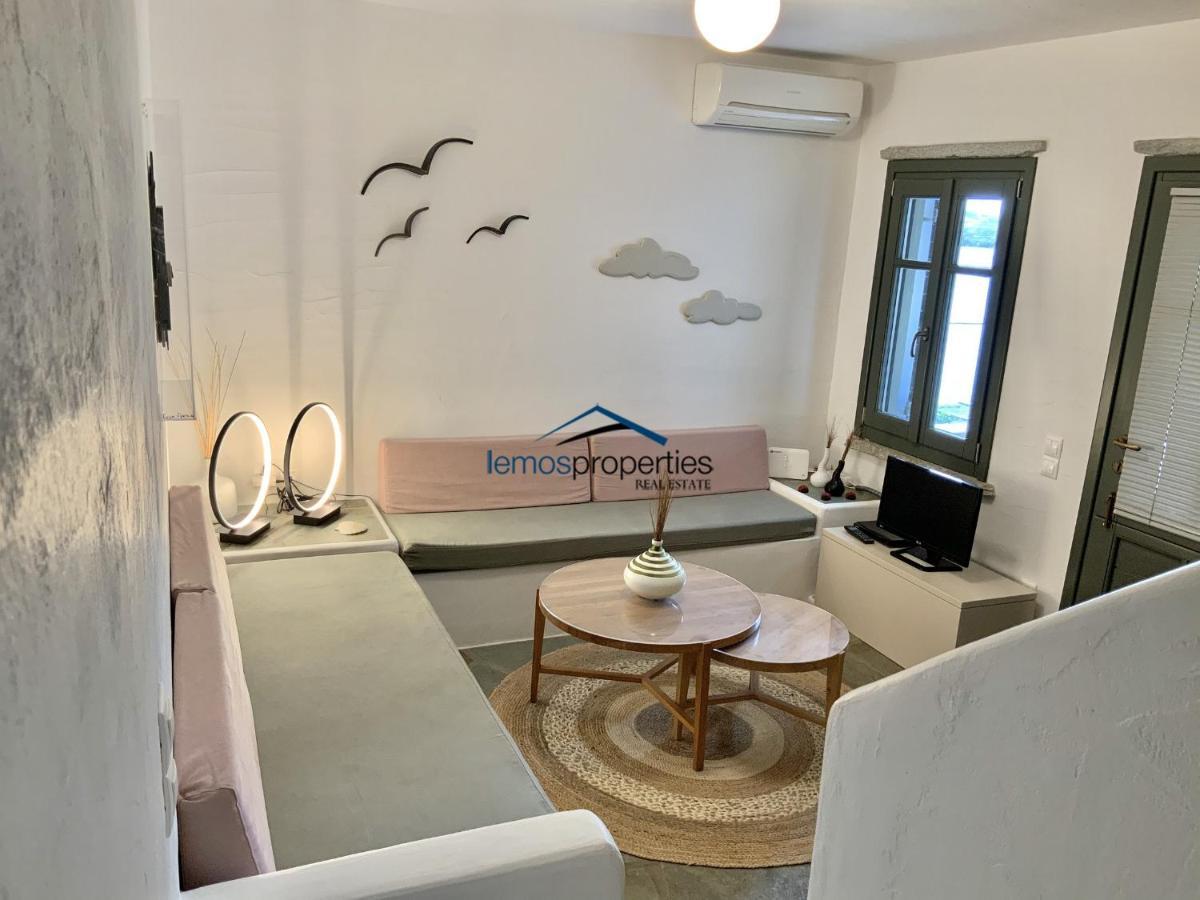 Aqua Blue, Only 100 Meters From The Beach Of Gialiskari Ioulis Exterior foto